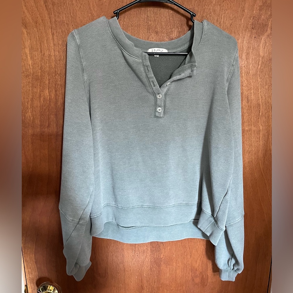 Z Supply Green Sweater